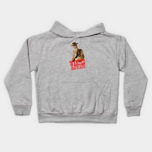 Wanted Dead or Alive - Steve McQueen - 50s Tv Western Kids Hoodie